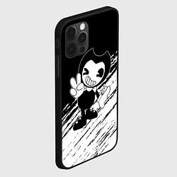 Чехол для iPhone 12 Pro Bendy and the ink machine - Bendy, цвет: 3D-черный — фото 2