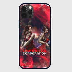 Чехол для iPhone 12 Pro UMBRELLA CORP АМБРЕЛЛА КОРП RESIDENT EVIL, цвет: 3D-черный