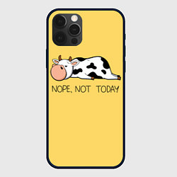 Чехол для iPhone 12 Pro Nope, not today, цвет: 3D-черный