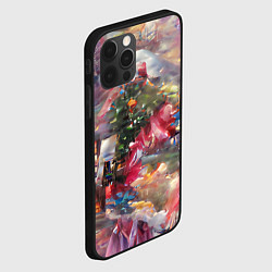 Чехол для iPhone 12 Pro Ностальгия Рождества, цвет: 3D-черный — фото 2