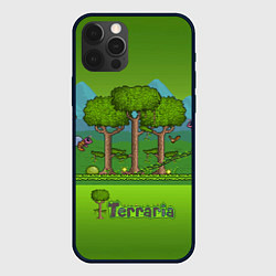 Чехол для iPhone 12 Pro Лесок в Террарии, цвет: 3D-черный