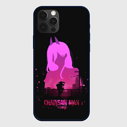 Чехол для iPhone 12 Pro Chainsaw Man Power, цвет: 3D-черный