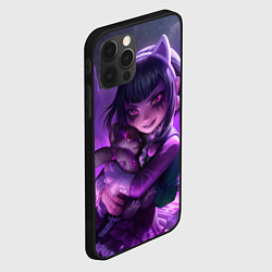 Чехол для iPhone 12 Pro Goth Annie League Of Legends, цвет: 3D-черный — фото 2