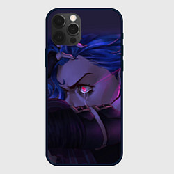 Чехол для iPhone 12 Pro Jinx Powder - Джинкс Паудер, цвет: 3D-черный