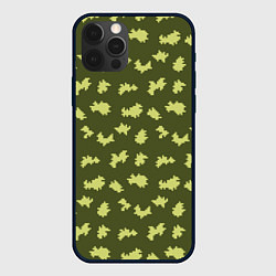 Чехол для iPhone 12 Pro Пограничник камуфляж, цвет: 3D-черный