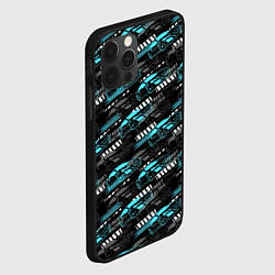 Чехол для iPhone 12 Pro Street Racing гонки, цвет: 3D-черный — фото 2