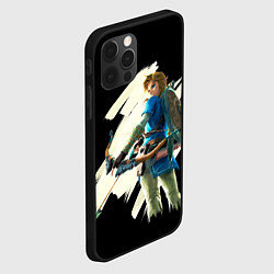 Чехол для iPhone 12 Pro Линк с луком, цвет: 3D-черный — фото 2