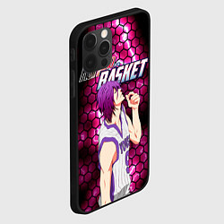 Чехол для iPhone 12 Pro Kuroko no Basuke, Murasakibara Atsushi Ацуши Мурас, цвет: 3D-черный — фото 2