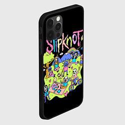 Чехол для iPhone 12 Pro Slipknot cuties, цвет: 3D-черный — фото 2