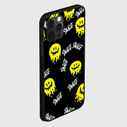 Чехол для iPhone 12 Pro SMILE smile граффити, цвет: 3D-черный — фото 2