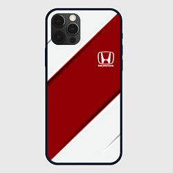 Чехол для iPhone 12 Pro Honda - Red sport, цвет: 3D-черный