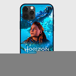 Чехол для iPhone 12 Pro Horizon Forbidden West Подводный мир, цвет: 3D-черный