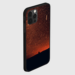 Чехол для iPhone 12 Pro Золотое небо, цвет: 3D-черный — фото 2