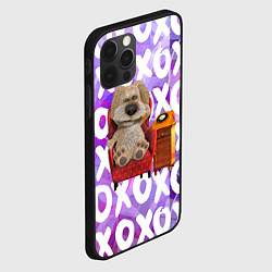 Чехол для iPhone 12 Pro Бен Собака, цвет: 3D-черный — фото 2
