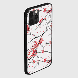 Чехол для iPhone 12 Pro Осенние деревья, цвет: 3D-черный — фото 2