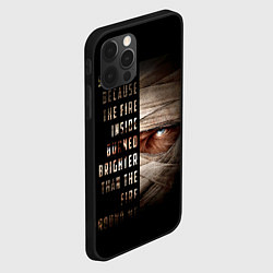 Чехол для iPhone 12 Pro Fallout - Joshua Graham, цвет: 3D-черный — фото 2
