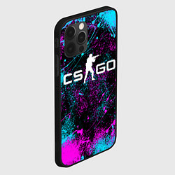 Чехол для iPhone 12 Pro КС ГО НЕОН CS GO NEON, цвет: 3D-черный — фото 2