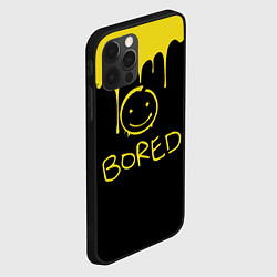 Чехол для iPhone 12 Pro Sherlock Bored Big Smile, цвет: 3D-черный — фото 2