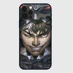 Чехол для iPhone 12 Pro Гатс арт, цвет: 3D-черный