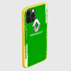 Чехол для iPhone 12 Pro RENAULT РЕНО sport, цвет: 3D-желтый — фото 2
