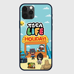 Чехол для iPhone 12 Pro Toca Life Holiday!, цвет: 3D-черный