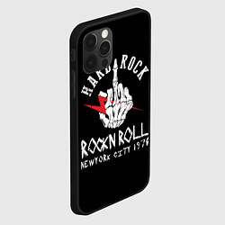 Чехол для iPhone 12 Pro ROCKNROLL Hard Rock, цвет: 3D-черный — фото 2