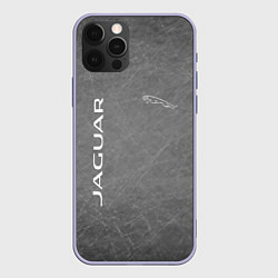 Чехол для iPhone 12 Pro ЯГУАР, цвет: 3D-светло-сиреневый