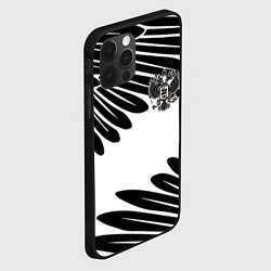 Чехол для iPhone 12 Pro ГЕРБ РОССИИ КРЫЛЬЯ СВОБОДЫ, цвет: 3D-черный — фото 2