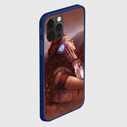 Чехол для iPhone 12 Pro Aloy from Horizon, цвет: 3D-тёмно-синий — фото 2