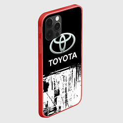 Чехол для iPhone 12 Pro Toyota sport, цвет: 3D-красный — фото 2