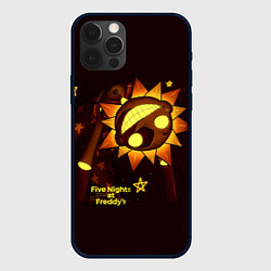 Чехол для iPhone 12 Pro Five Nights at Freddys Security Breach - Воспитате, цвет: 3D-черный