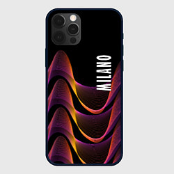 Чехол для iPhone 12 Pro Fashion pattern Neon Milano, цвет: 3D-черный