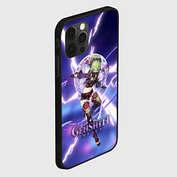 Чехол для iPhone 12 Pro Genshin Impact Kuki Shinobu, цвет: 3D-черный — фото 2