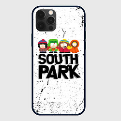 Чехол для iPhone 12 Pro Южный парк мультфильм - персонажи South Park, цвет: 3D-черный
