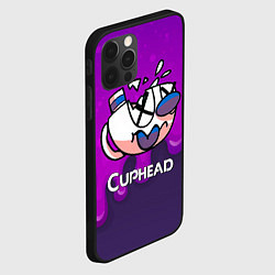 Чехол для iPhone 12 Pro Cuphead Разбитая чашечка, цвет: 3D-черный — фото 2