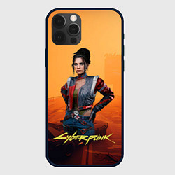 Чехол для iPhone 12 Pro Панам пустоши Cyberpunk2077, цвет: 3D-черный