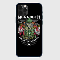 Чехол для iPhone 12 Pro MEGADETH killing is my business, цвет: 3D-черный