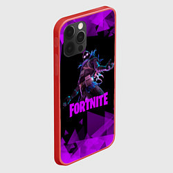 Чехол для iPhone 12 Pro Fortnite - RAVEN, цвет: 3D-красный — фото 2