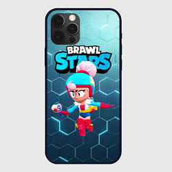 Чехол для iPhone 12 Pro Джанет BrawlStars JANET, цвет: 3D-черный