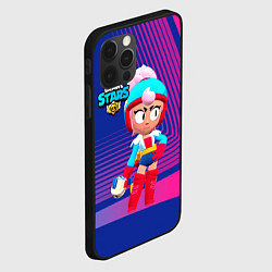 Чехол для iPhone 12 Pro BRAWLSTARS JANET ДЖАНЕТ, цвет: 3D-черный — фото 2