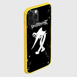 Чехол для iPhone 12 Pro Ghostemane Rap Гостмейн, цвет: 3D-желтый — фото 2
