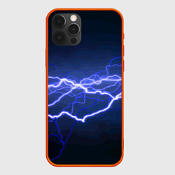 Чехол для iPhone 12 Pro Lightning Fashion 2025 Neon, цвет: 3D-красный