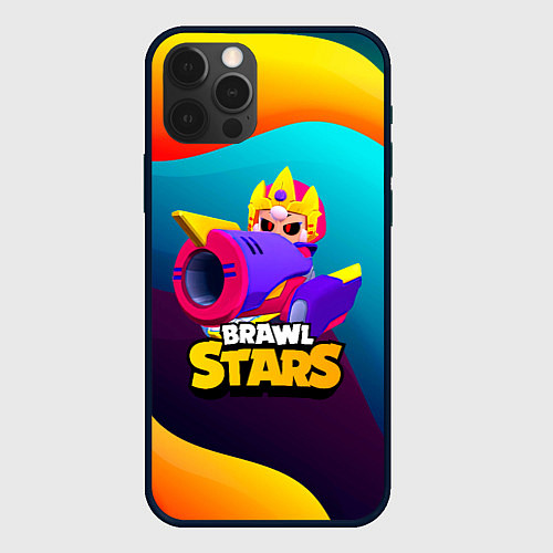 Чехол iPhone 12 Pro BrawlStars Bonny / 3D-Черный – фото 1