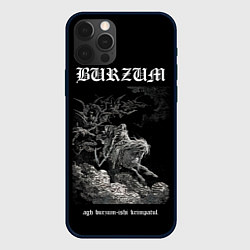 Чехол для iPhone 12 Pro Burzum ishi krimpatul, цвет: 3D-черный