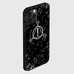 Чехол для iPhone 12 Pro Panic at the disco, цвет: 3D-черный — фото 2