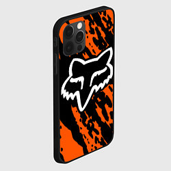 Чехол для iPhone 12 Pro FOX MOTOCROSS ORANGE, цвет: 3D-черный — фото 2