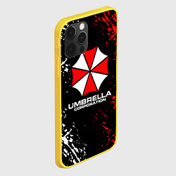 Чехол для iPhone 12 Pro Umbrella Corporation Resident Evil, цвет: 3D-желтый — фото 2