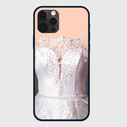 Чехол для iPhone 12 Pro Свадебный корсер, цвет: 3D-черный