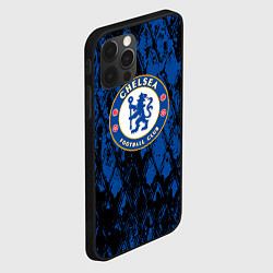 Чехол для iPhone 12 Pro CHELSEA F ЧЕЛСИ LOGO, цвет: 3D-черный — фото 2