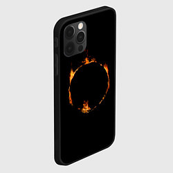 Чехол для iPhone 12 Pro Знак тьмы из Dark Souls, цвет: 3D-черный — фото 2